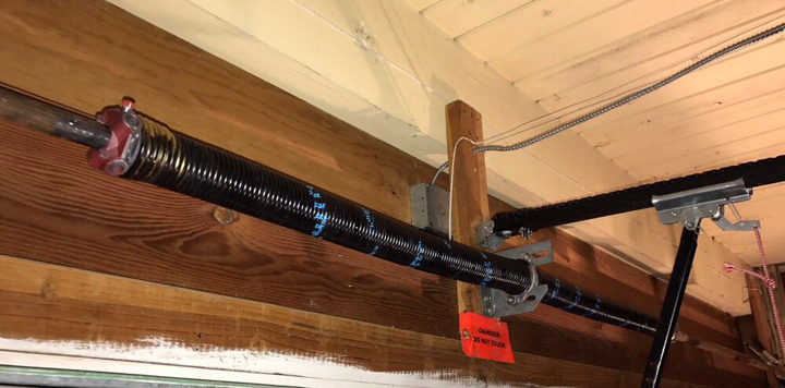 Torsion garage door spring Trumbull